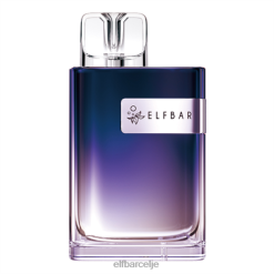 Elf Bar Nikotin - ELFBAR Crystal CR600 vape za enkratno uporabo grozdje H4T0F30