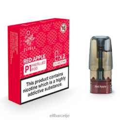 Elf Bar Okus - ELFBAR Mate 500 P1 napolnjeni stroki (2 paketa) rdeče jabolko H4T0F161