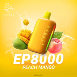 Elf Bar Slovenija - ELFBAR EP8000 vape za enkratno uporabo breskev mango H4T0F315