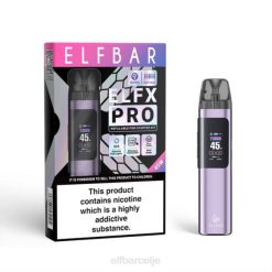vijolična ELFBAR ELFX Pro Odprite napravo 8Z002