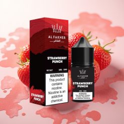 AL Fakher Nicotine Salt E-Liquid 20MG Jagodni Punč 30ml 6000 vutrov