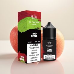 AL Fakher Nicotine Salt E-Liquid 30ml 20MG Dve Jabolki Chubby Unicorn Child Resistant