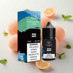 AL Fakher Nicotine Salt E-Liquid 50MG Gum Mint 30ml Čebelji Mentol Puffi