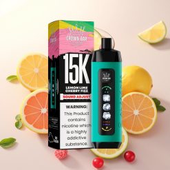 Al Fakher 15k Ice Adjust Clouds Disposable Device Limeta Češnjeva Fizz 850mAh 22ml 5mg