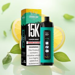 Al Fakher 15k Ice Adjust Clouds Disposable Limeta Meta 850mAh 22ml LED Tip-C Mrežna Tuljava