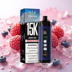 Al Fakher 15k Ice Adjust Clouds Disposable Naprava Jagoda Led 850mAh 22ml 5mg