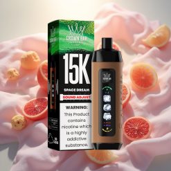 Al Fakher 15k Ice Adjust Clouds Elektronska Naprava za Enkratno Uporabo Vesoljske Sanje