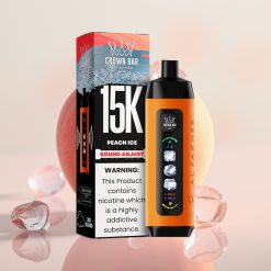 Al Fakher 15k Ice Adjust Clouds Zapravljiva Naprava Ledena Breskev