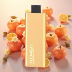 Alibarbar Pandora 7000 Povžki Enkratna Vapa Kalifornijski Sončni Zahod 17 ml 1.0 Ω