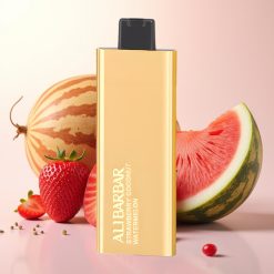 Alibarbar Pandora 7000 Puffs 17 ml Jagoda Kokos Lubenica Disposable Vape
