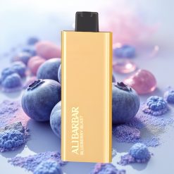 Alibarbar Pandora 7000 Puffs Enkratna Vape Borovnični Vrhunec 17 ml 70 g 1.0 Ω