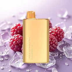 Alibarbar Rich 8000 Puffs Enkratna Vape 20ml Črni Jagodi Led 2000mAh