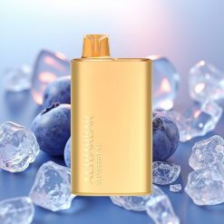 Alibarbar Rich 8000 Puffs Enkratni Vape Borovnični Led 20ml 2000mAh 1.1Ohm