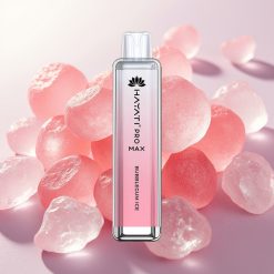 Hayati Pro Max 4000 Puf Dispozabilni Vape Bubblegum Led Dual 1.1 Ohm Mesh Coil 1400mAh