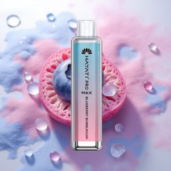 Hayati Pro Max 4000 Puffs Disposable Vape Borovničevi žvečilni bonboni 28×28×120mm 2ml/10ml 2%/5% 1400mAh