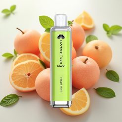 Hayati Pro Max 4000 Puffs Disposable Vape Sveže Meta 28x28x120mm 2ml/10ml 1400mAh