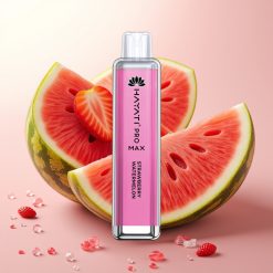 Hayati Pro Max 4000 Puffs Enkratna Vapa Jagoda Lubenica 28x28x120mm 1400mAh 2ml/10ml