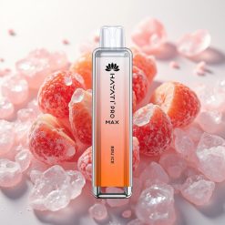 Hayati Pro Max 4000 Puffs Enkratna Vape Ledenevi Bru Rechargeable Dual Mesh Coil