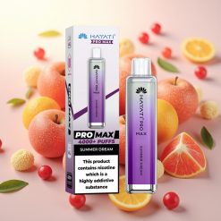 Hayati Pro Max 4000 Pufov Dispozabilna Vapa Poletne Sanje