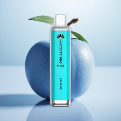 Hayati Pro Max 4000 Pufov Enkratna Vapa Polnjenje Crystal G. Modri