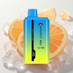 Hayati Pro Ultra 15000 Puffov Crystal Led Mrazni Citrus 850mAh 2×12ml 2%