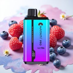 Hayati Pro Ultra 15000 Puffs 850mAh 2×12ml 2% Borovnica Jagoda Mentol Borovnica Malina Mentol