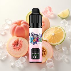 IGET BAR PLUS S3 POD 10000 Puffs 5% Nikotina 18ml Mehanski Upor 1.0 Ohm 950mAh Battery Breskva Liči Lime Led