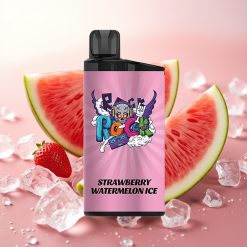 IGET Bar 3500 Puffs Enkratna Vapa Jagoda Lubenica Led 1.2 Ohm Mesh Coil 1400 mAh