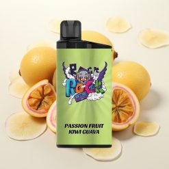 IGET Bar 3500 Puffs Enkratna Vapa Pasijonka Kivi Guava Velikost 41.3x21.3x94.5mm