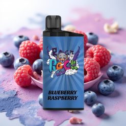 IGET Bar 3500 Puffs Enkratna Vape Borovnica Malina 1.2 Ohm Mesh Coil 1400 mAh 78g