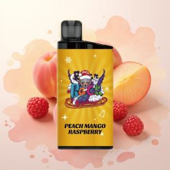 IGET Bar 3500 Puffs Enkratna Vape Breskva Mango Malina 1.2 Ohm Mesh Coil 1400mAh