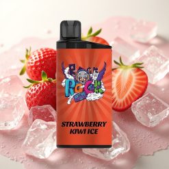 IGET Bar 3500 Puffs Enkratna Vape Jagoda Kivi Led 1.2 Ohm Mesh Coil 1400 mAh