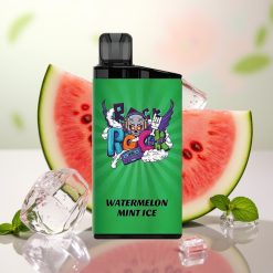 IGET Bar 3500 Puffs Enkratna Vape Lubenica Meta Led 41.3x21.3x94.5mm 1400mAh 1.2 Ohm