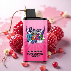 IGET Bar Pro 10000 Puffs 44.1x22.5x96.5 mm 2000 mAh 1.2 Ohm Mešani Ohm Coil PC+ALU 93 g Brambor Granatnik Češnja