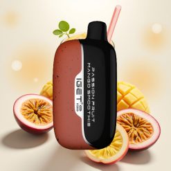 IGET Moon K5000 Puffs 81,5 g PC 1,35 Ohm 49,5x25,3x99,4 mm Pasijonovec Mango Smoothie