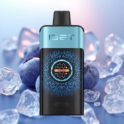 IGET ONE 12000 Puffs Disposable Vape Borovnica Led Dual Mesh Coil 2700 mAh