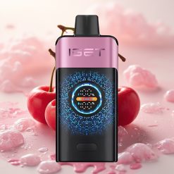 IGET ONE 12000 Puffs Disposable Vape Češnja Pošast, Turbo Mode 9000 Puffs, 2700 mAh, 0.6 ohm Dual Mesh Coil