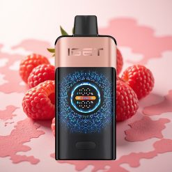 IGET ONE 12000 Puhov Disposabil Vape Jagoda Malina Dual Mesh 2700mAh LCD
