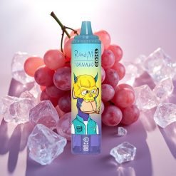 RandM Fumot Tornado 15000 Puffs 25ml 850mAh 0.9 Ohm Mesh LCD Type-C Grozdov Led