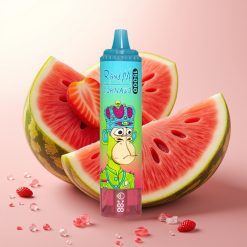 RandM Fumot Tornado 15000 Puffs 25ml 850mAh LCD Type-C Jagoda Lubenica