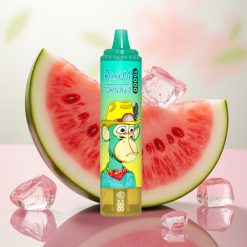 RandM Fumot Tornado 15000 Puffs 25ml 850mAh USB-C LCD Melonov Led Dispozabilni Vape