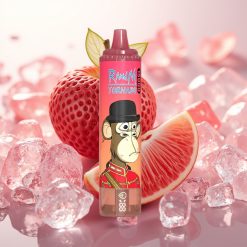 RandM Fumot Tornado 15000 Pufov Disposable Vape Rdeča Energija Led 25ml 850mAh LCD