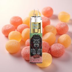 RandM Fumot Tornado 7000 Pufi 14 ML E-tekočina 850 MAH Baterija Mrežna Tuljava Type-C Port RGB Luč Zračno Nastavljivo Okus Štiri Liste