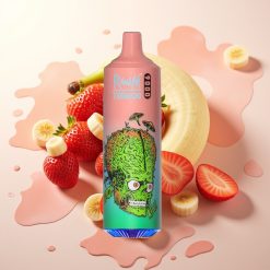 RandM Tornado 9000 Puffs 850 mAh 18 mL Mesh Coil RGB Display Jagoda Banana