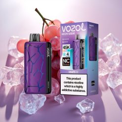 Vozol Neon 45K 45000 Puffov E-cigareta na enkratno uporabo Grozdni Led z nastavljivim ledom in zračnim tokom
