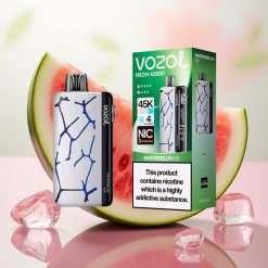 Vozol Neon 45K 45000 Pufov Disposable Vape Lubenica Led 800mAh 20ml 50mg