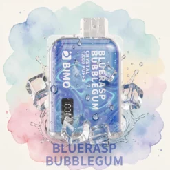 BIMO Crystal 12000 Puffs ONE - Borovnica Malina Žvečilni gumi