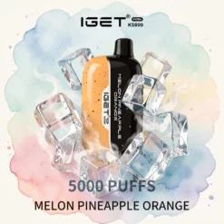 IGET Moon 5000 Puffs – Melona Ananas Pomaranča