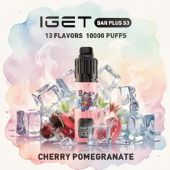 IGET Bar Plus S3 10000 Kit – Češnja Granatno jabolko