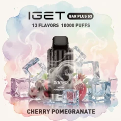 IGET Bar Plus S3 10000 Pod – Češnja Granatno Jabolko